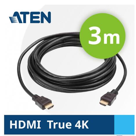 ATEN HDMI 4K公:公 3米 (2L7D03H)