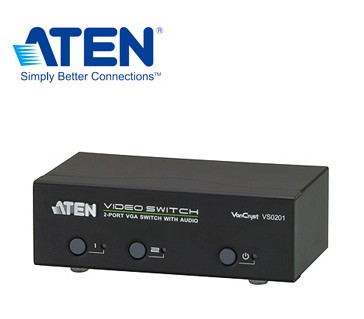 ATEN 2埠VGA切換器VS0201