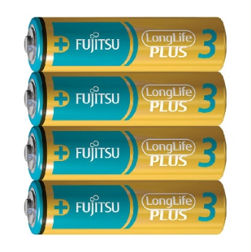 Fujitsu 3號鹼性電池(日本長效)4入熱縮包