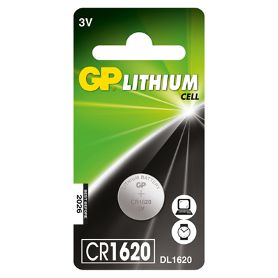 GP鋰電池CR1620