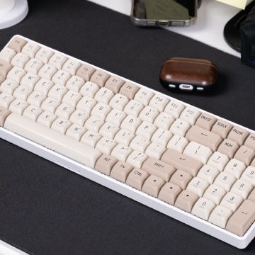 darkFlash GD100 雙模無線機械鍵盤-奶咖色