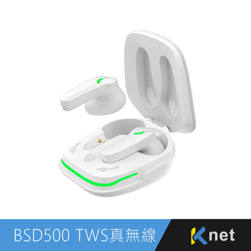 BSD500 TWS真無線ENC降噪藍牙雙耳機 白