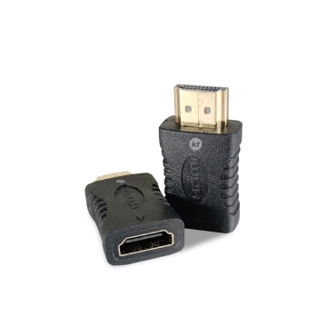 HDMI 1.4版 公對母 鍍金轉接頭 1080P (2入組)