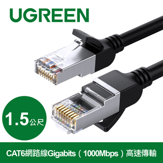 綠聯 CAT6網路線(Gigabits高速)  1.5M(60817)